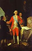 Francisco Jose de Goya Francisco de Goya the Count of Floridablanca and Goya. china oil painting artist